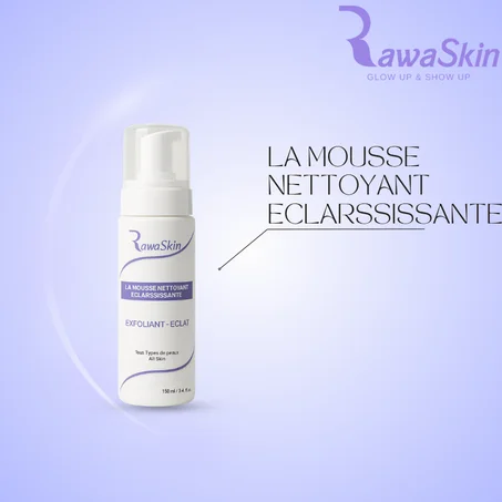 LA MOUSSE NETTOYANT ECLARSSISSANTE EXFOLIANT-ECLAT