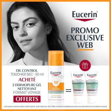EUCERIN SUN OIL CONTROL SPF 50 + SERUM TRIPLE EFFECT 2X7ML OFFERTS