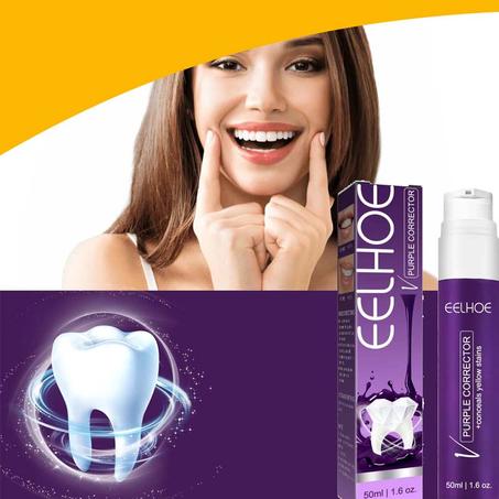 معجون تبييض الأسنان Purple Whitening Toothpaste