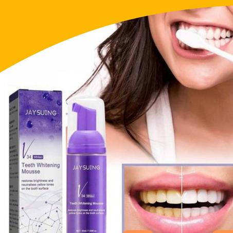 معجون تبييض الأسنان Teeth Whitening Mousse