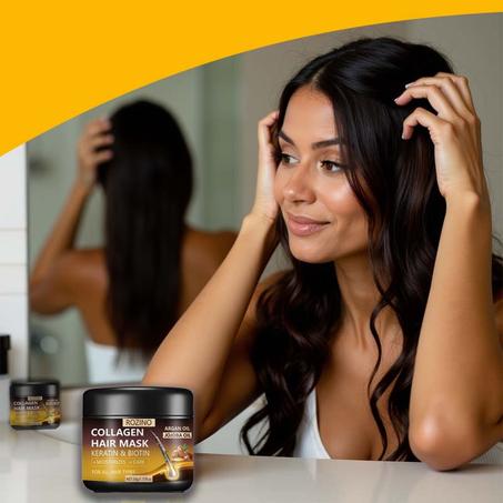 قناع الأرغان للشعر Rozino Collagen Hair Maska