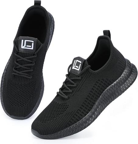 LCGJR Zapatos de correr para hombre, ultraligeros, transpirables, cómodos, para caminar, casuales, a la moda, zapatos de entrenamiento de malla