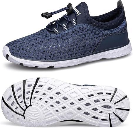 DOUSSPRT Zapatos de agua para niños y niñas, secado rápido, playa, deportes, natación, piscina, zapatos acuáticos para niños pequeños, niños grandes