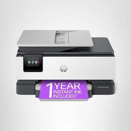 HP OfficeJet Pro 8139e Impresora inalámbrica de inyección de tinta todo en uno, impresión, escaneo, copia, fax, ADF, impresión a doble cara Lo mejor para la oficina en casa, 1 año de prueba d