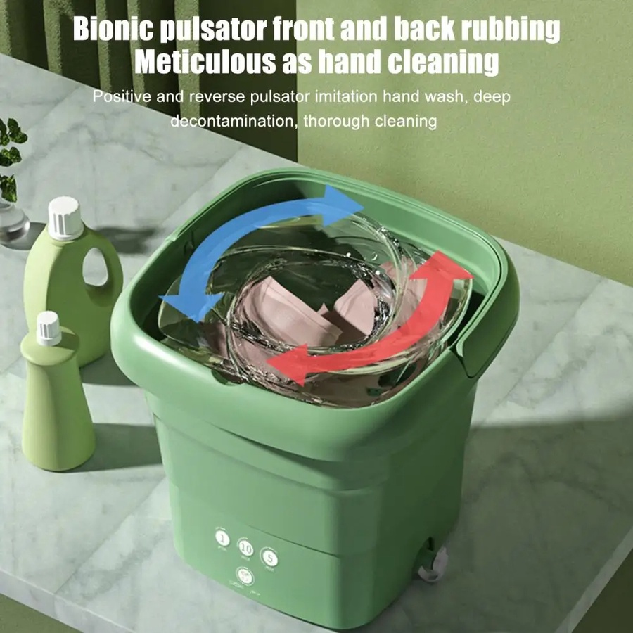 الغسالة المحمولة القابلة للطي – Machine a Laver Portable 11L