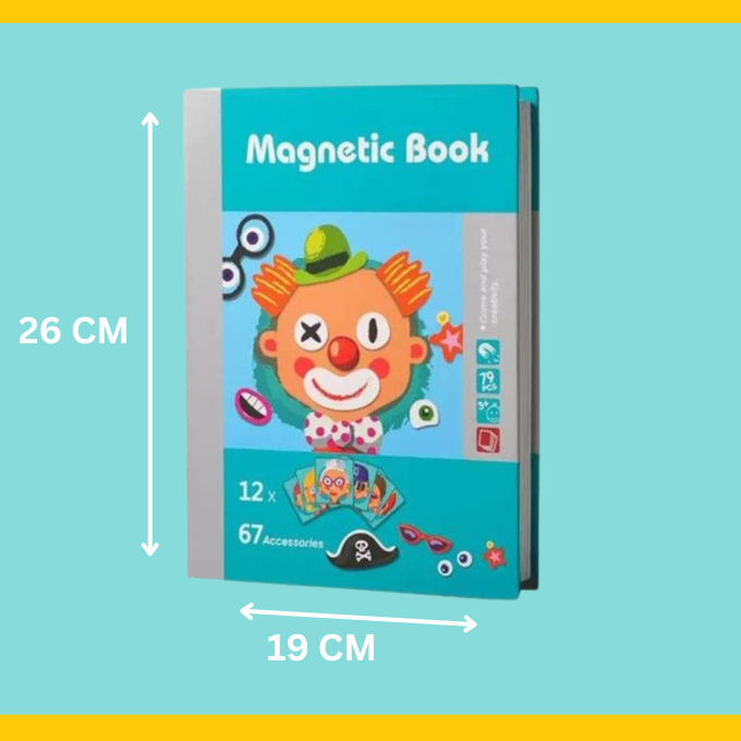 MAGNETIBOOK CRAZY FACE