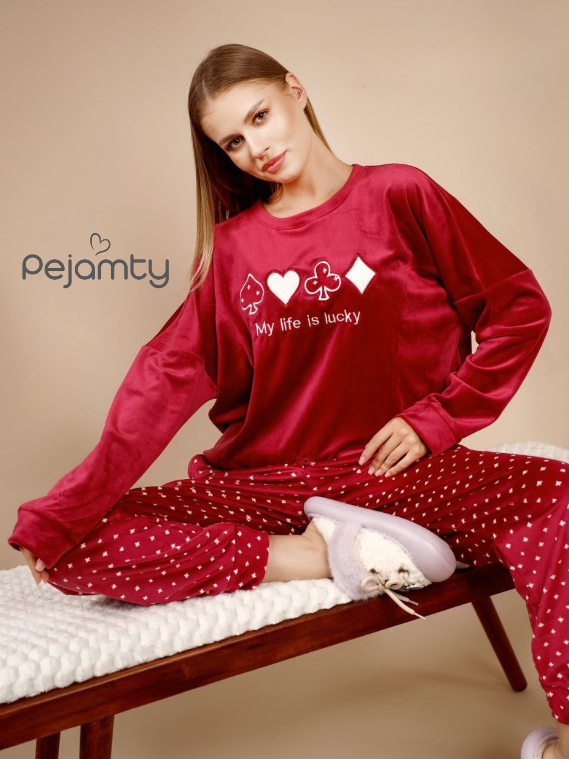 Pyjama Velours Femme Hiver