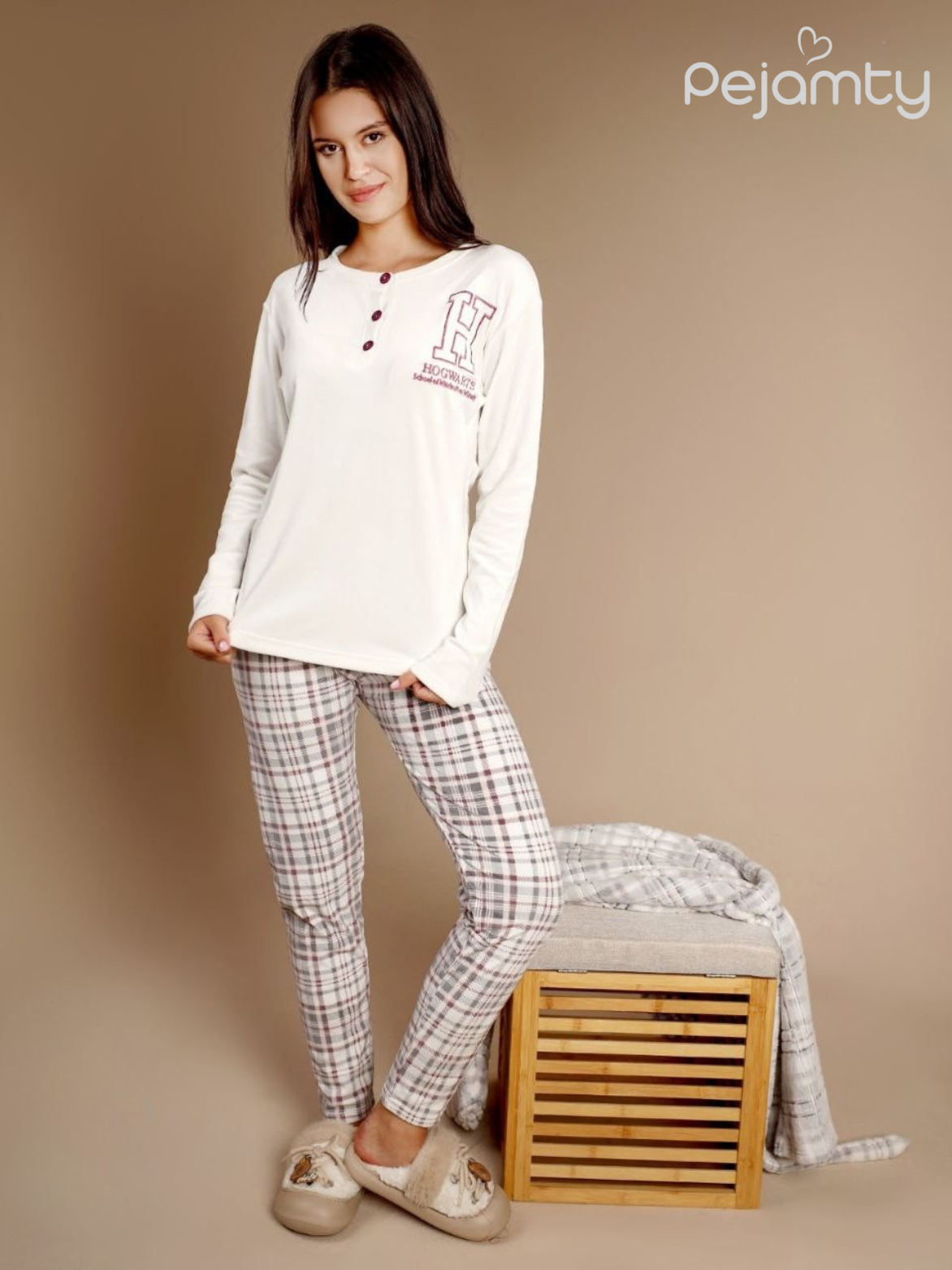 Ensemble Pyjama Hiver 3 Pièces Dames