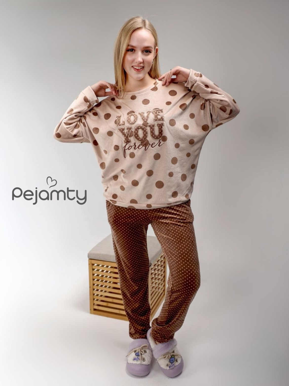 Ensemble Pyjama 2 Pièces Femme Hiver