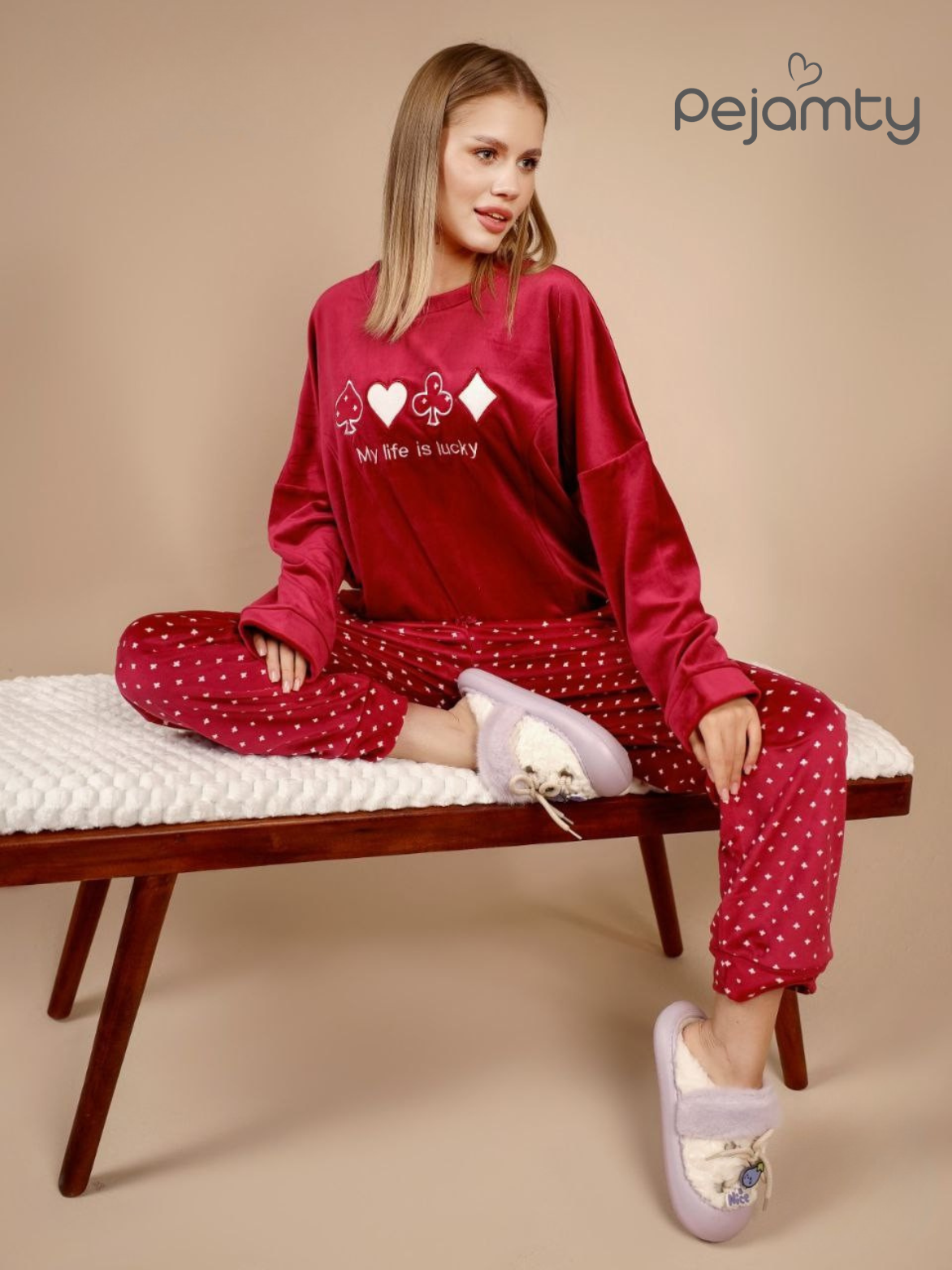 Pyjama Velours Femme Hiver