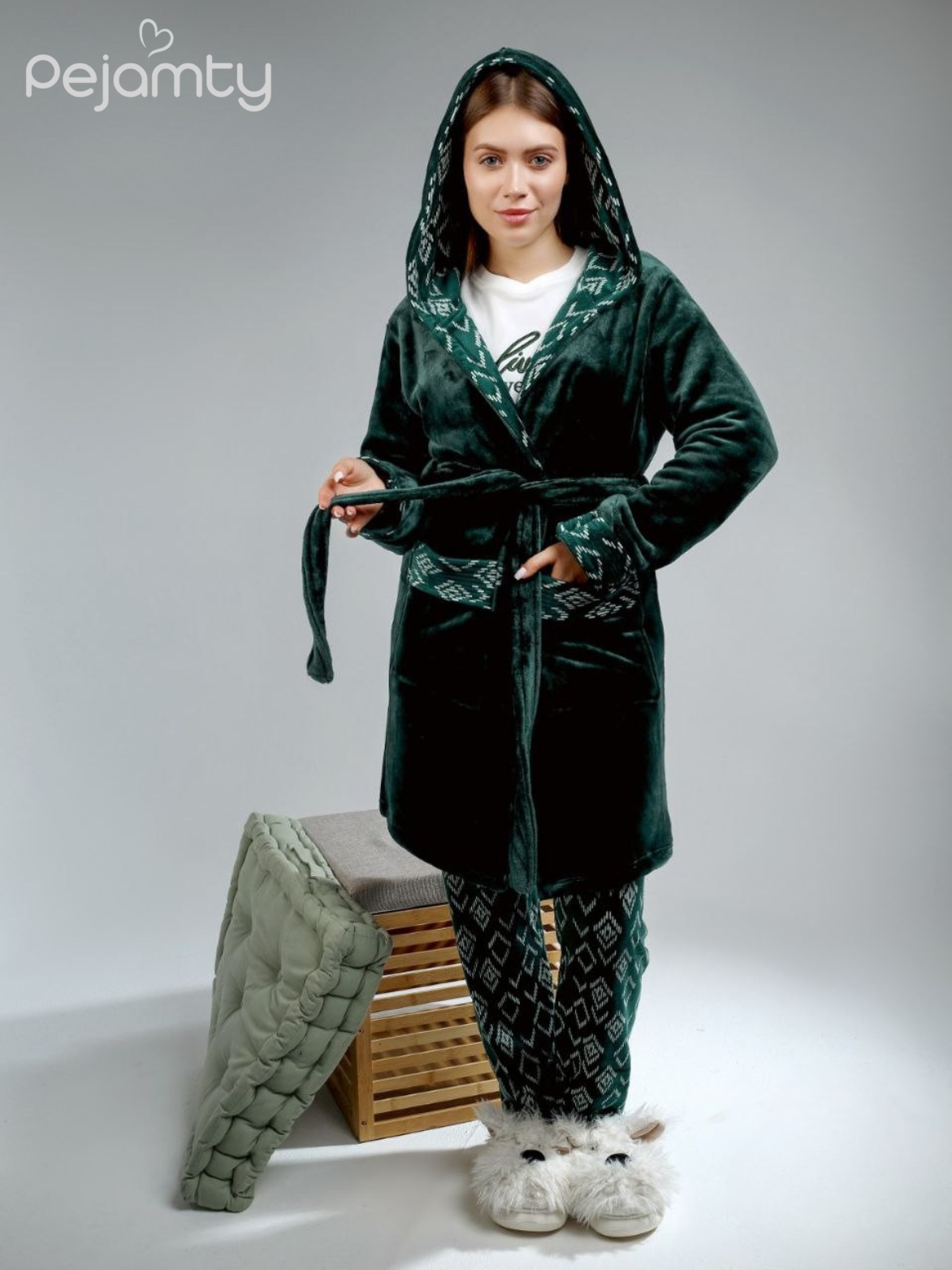 Ensemble Pyjama Hiver Femme 3 Pièces Snoopy