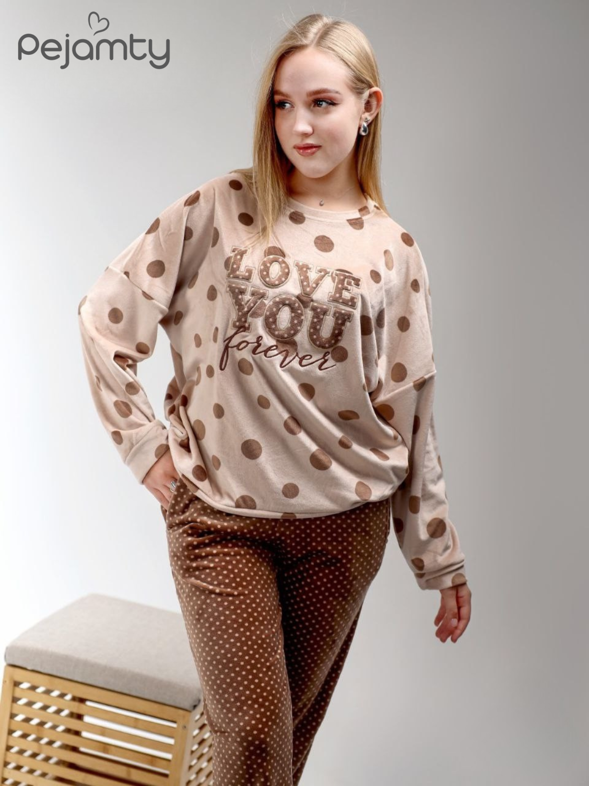 Ensemble Pyjama 2 Pièces Femme Hiver