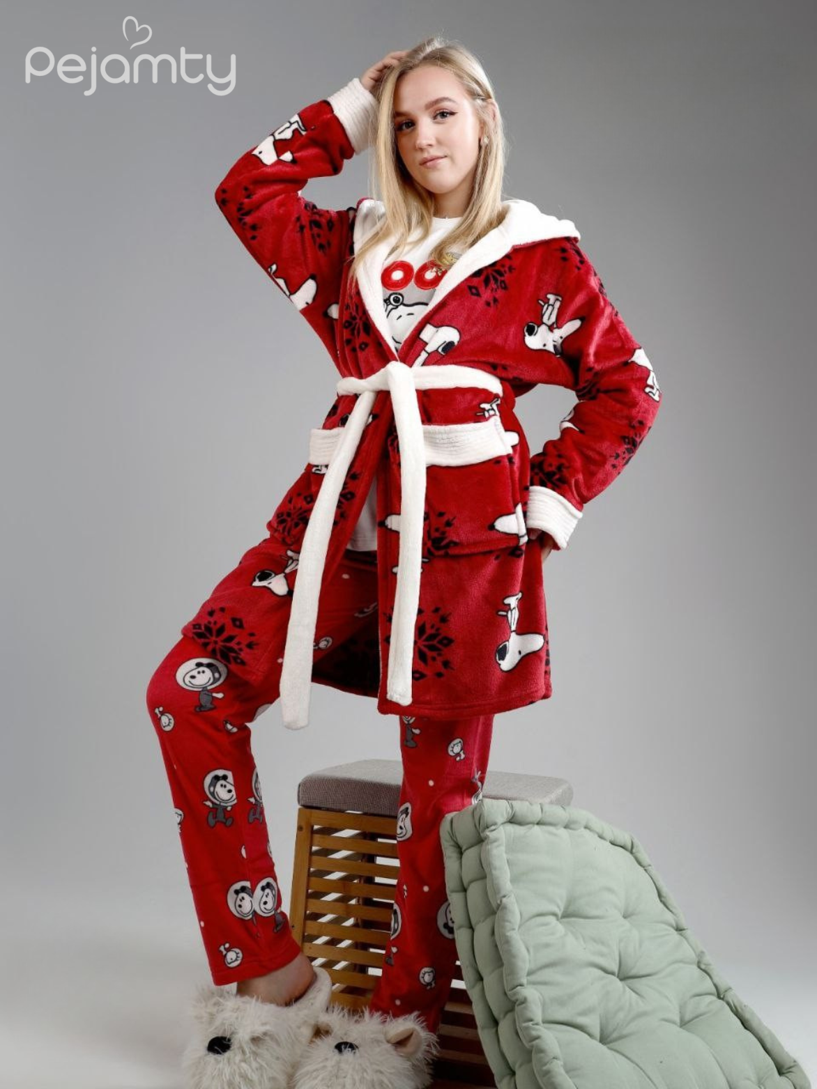 Pyjama  Confort et Élégance, Idéal pour l’Hiver et le Printemps