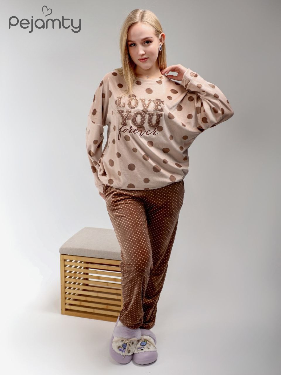 Ensemble Pyjama 2 Pièces Femme Hiver