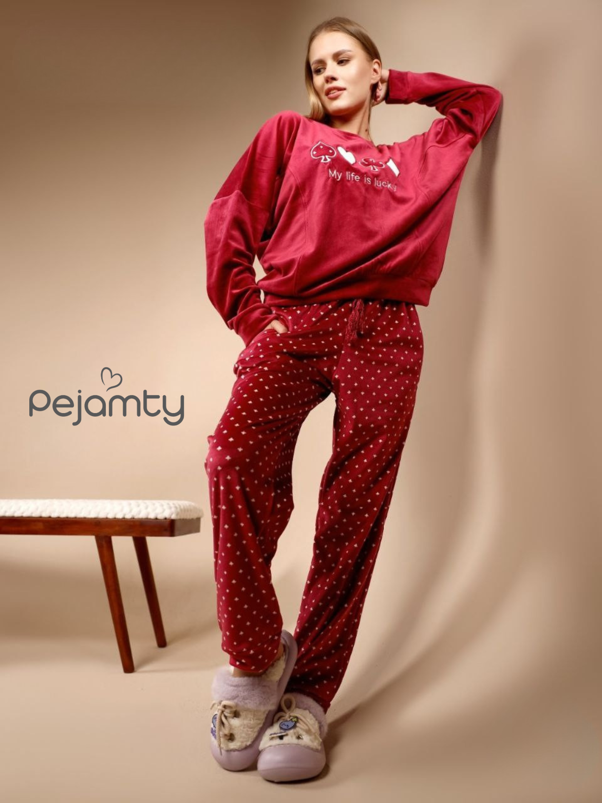 Pyjama Velours Femme Hiver