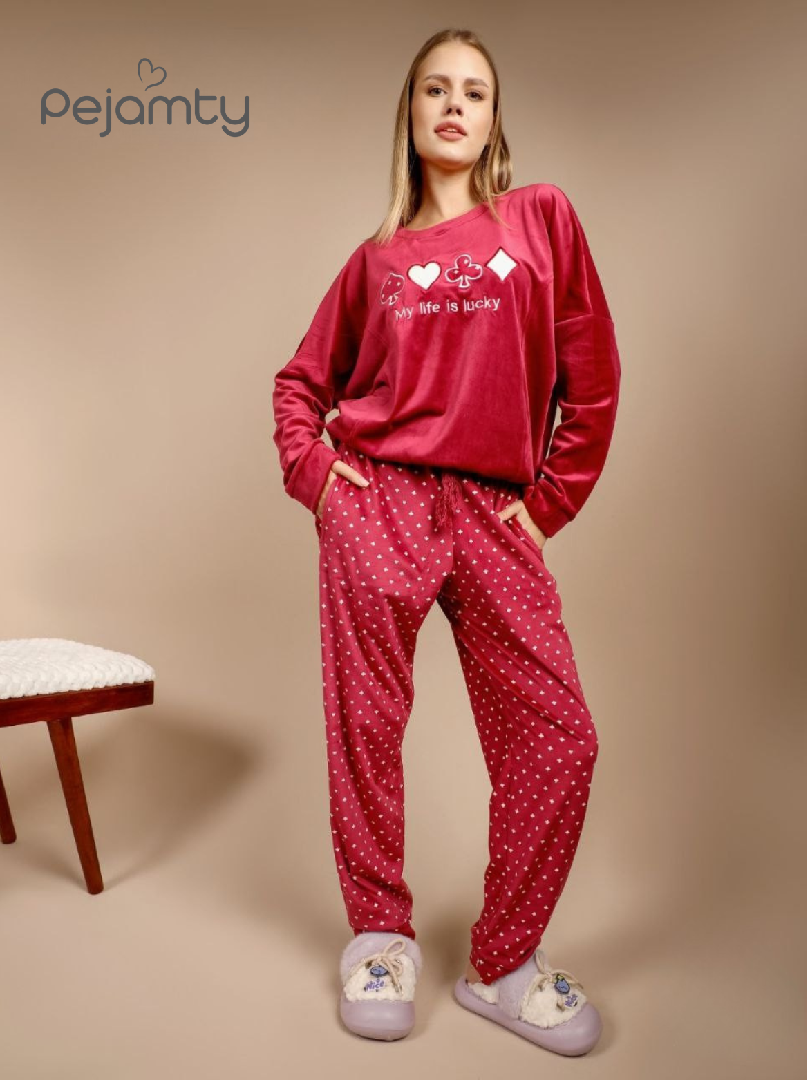 Pyjama Velours Femme Hiver