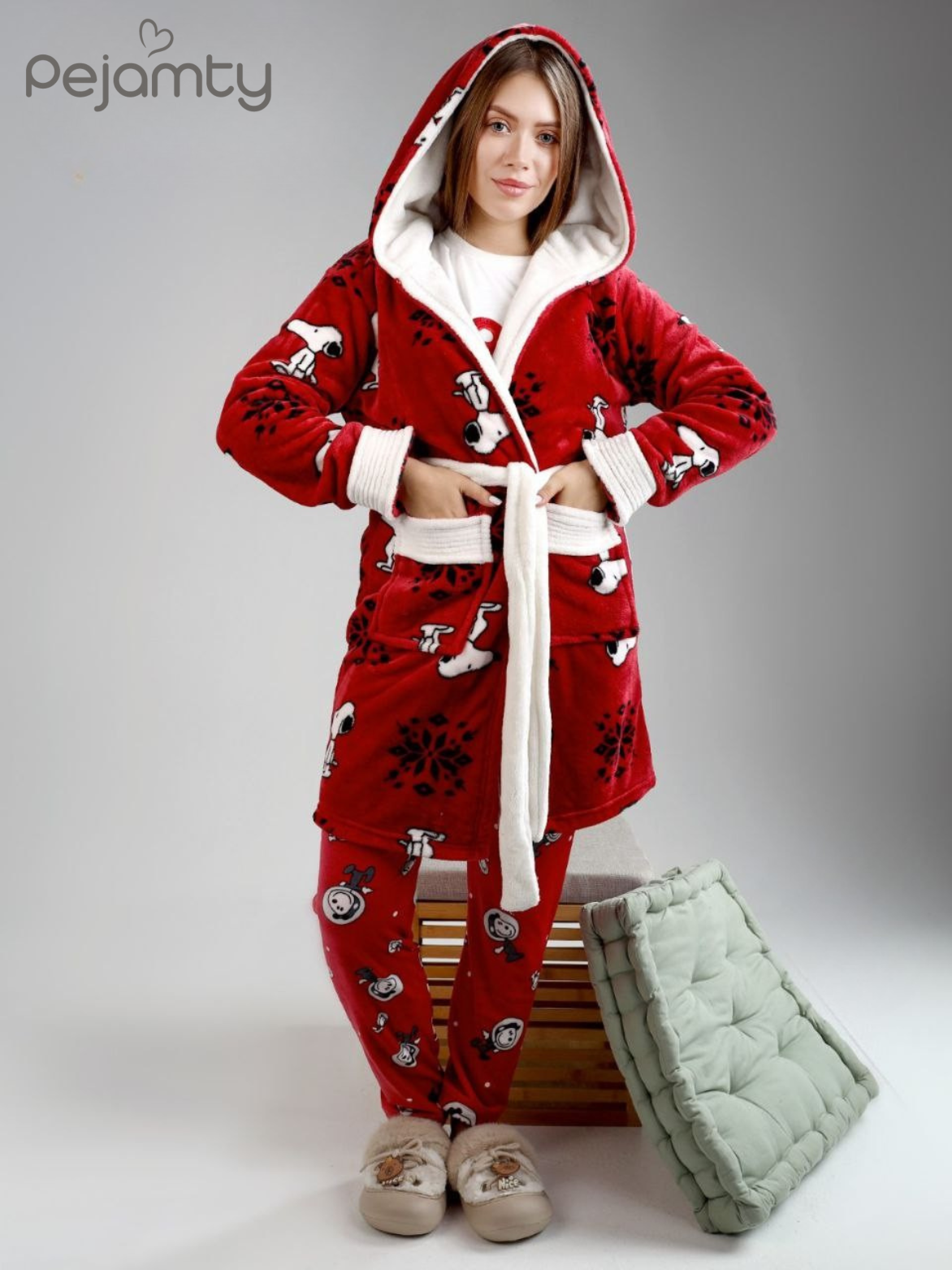 Pyjama  Confort et Élégance, Idéal pour l’Hiver et le Printemps