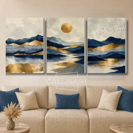 Tryptique - SET de 3 Tableaux