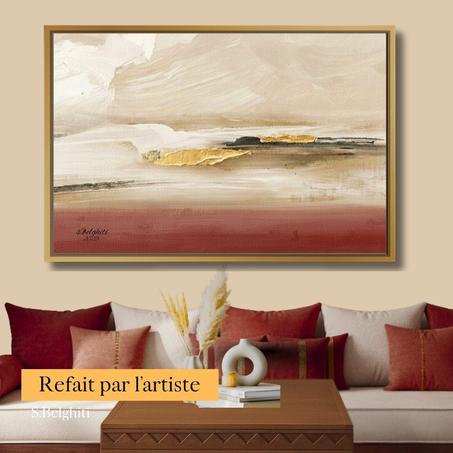 Art abstrait  The Red Foundation - décoration modern