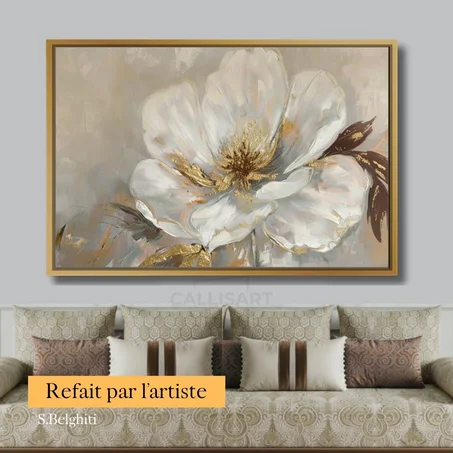 Art abstrait Luxe Botaniica - décoration modern