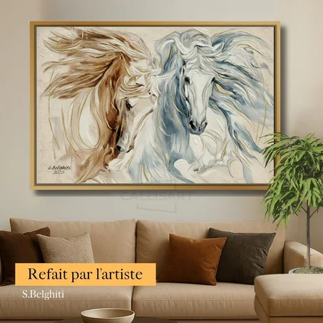 Art abstrait Riders of the Wind - décoration modern