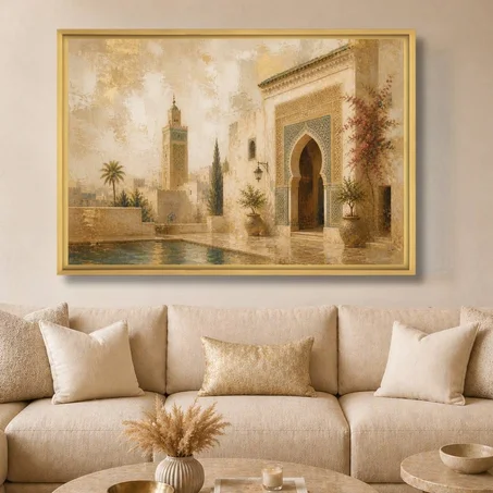 Art abstrait Bab Al-Hikaya - decoration modern