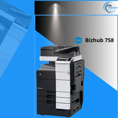 Bizhub 758 (noir) grand volume