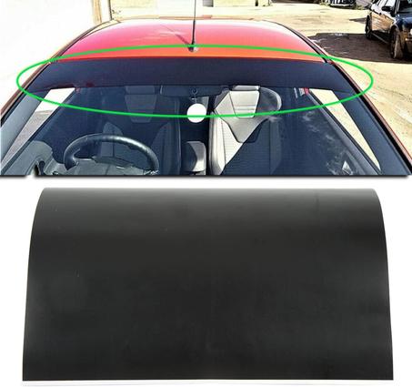 ملصق مظلة نافذة السيارة الأمامية 150CM على 20CM