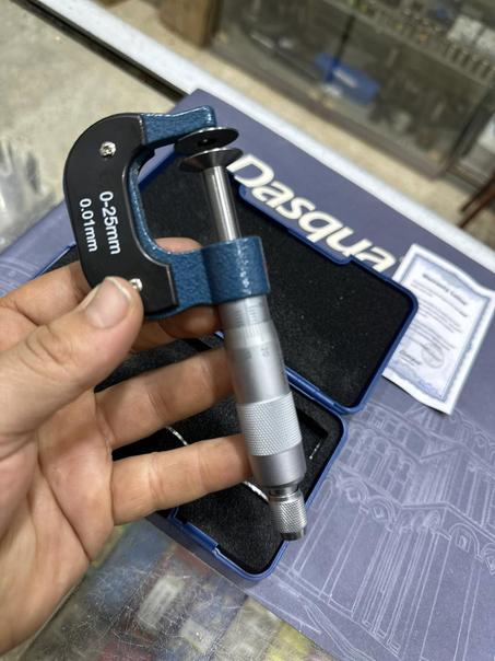 Palmer Épaisseur Avec Disque 0-25mm DASQUA