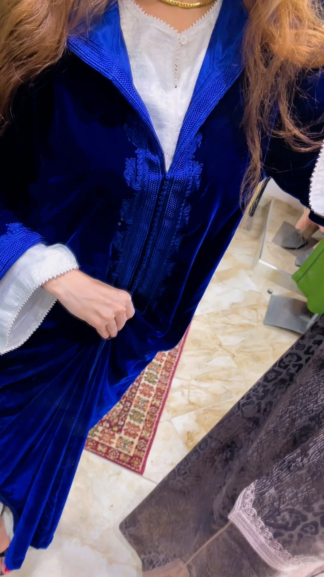 simple Bleu Roi  intérieur Blanc Lumineux