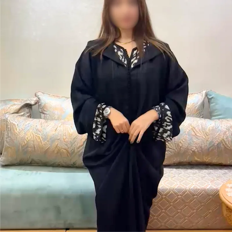 جلابة بنمط الزيبر من قطعتين 2