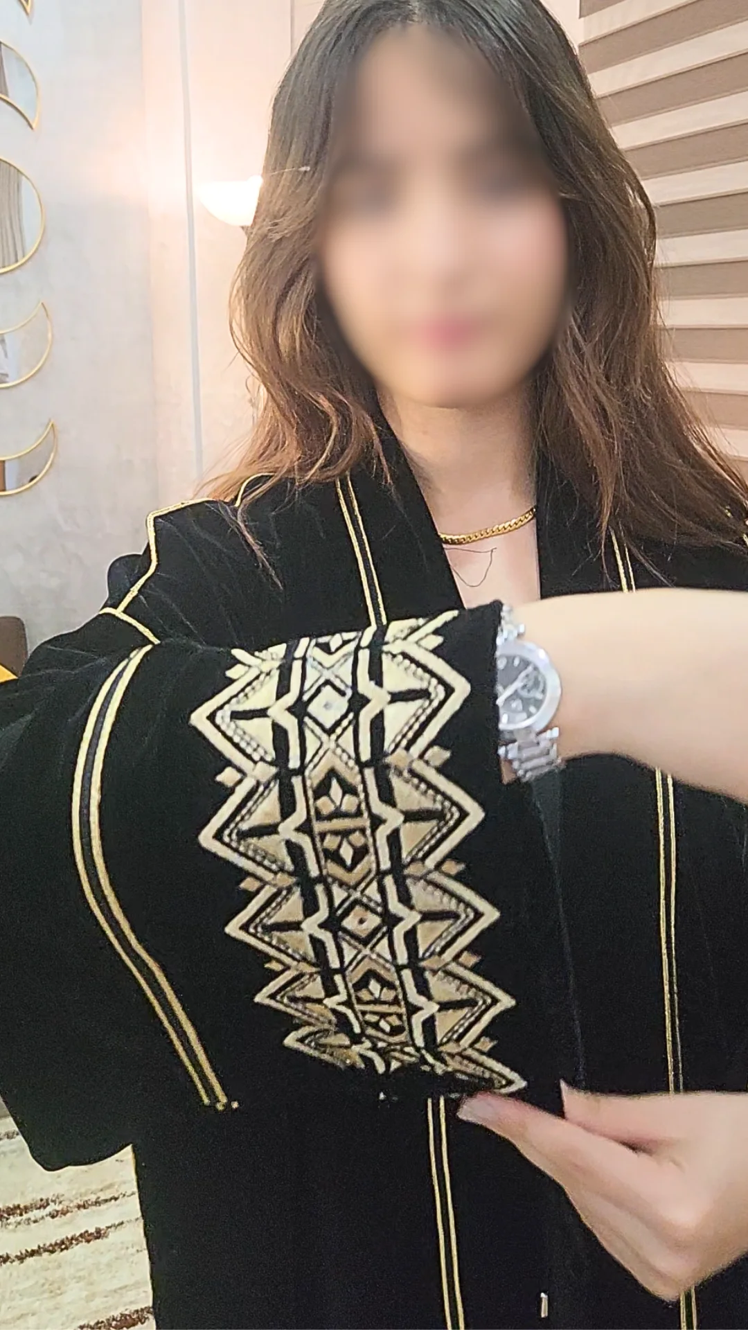 Kimono Velours Forestier Émeraude