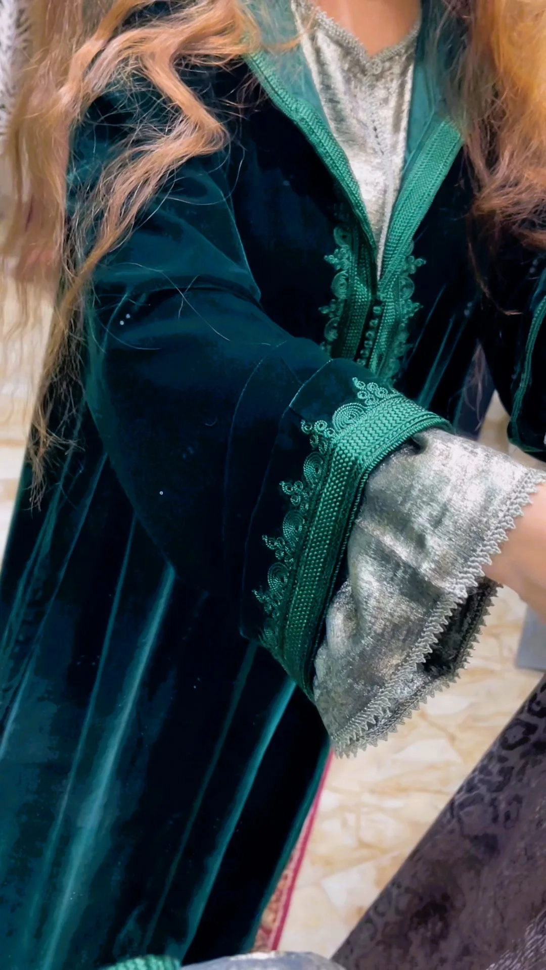 simple Vert Émeraude marié à l'Argenté