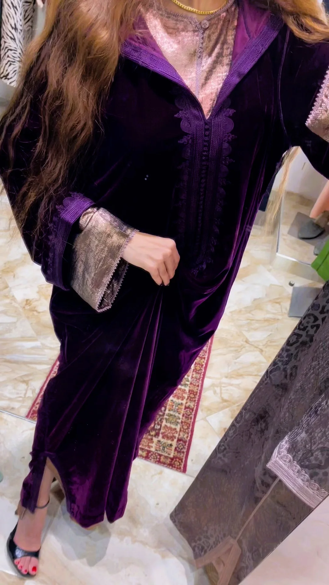 simple Mauve Profond