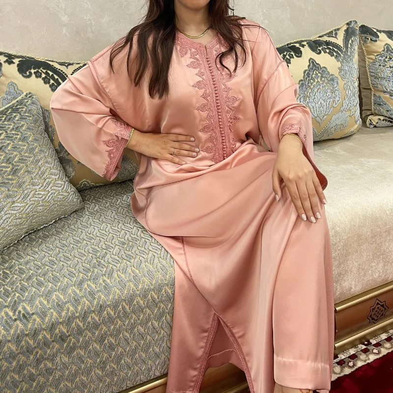CAFTAN ROSE PECHE