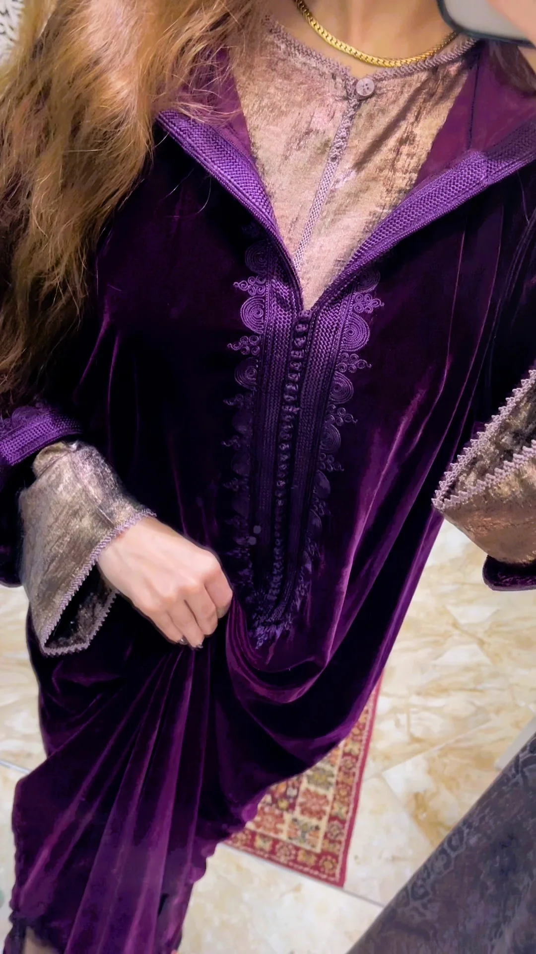 simple Mauve Profond