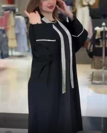 عباية من قطعتين موديل تركي  2025