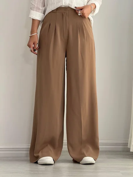 بنطالون  DIRGAL قصة واسعة فخامة هادئة ترافقك في كل وقت