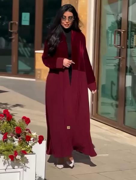 عباية  الأصالة بتصميم عصري انيق