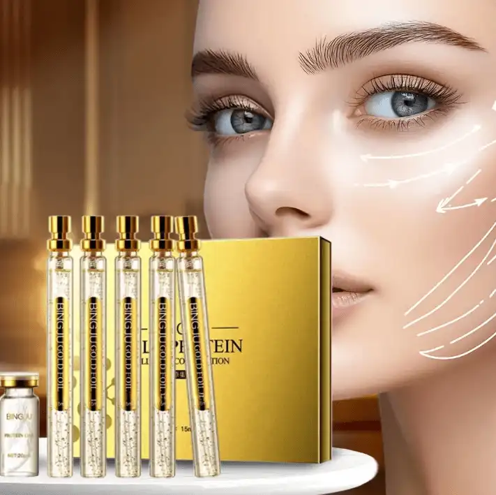 خيوط الكولاجين الذائبة لشد الوجه (199 AED فقط 1+1 مجاناً 🎁 )