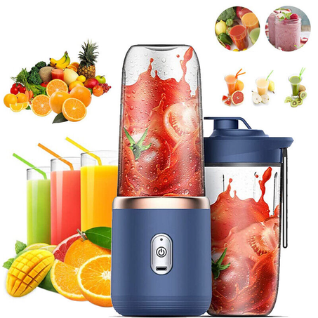 "خلاط عملي ومحمول – عصير طازج في ثوانٍ، أينما ذهبت!"