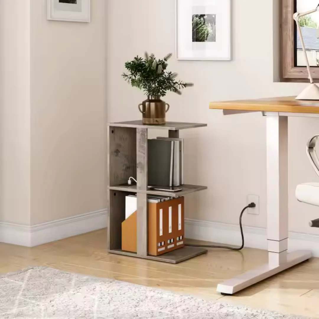 Bois Chic – Table de Nuit Moderne en C