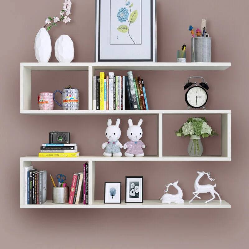 التوصيل مجاني + Jenny رف عرض مبتكر قابل للتعليق على الحائط