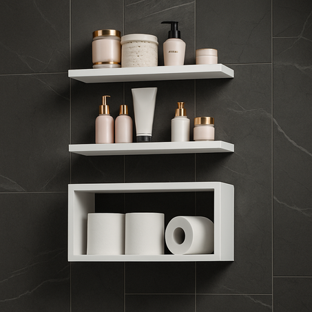 étagères de rangements