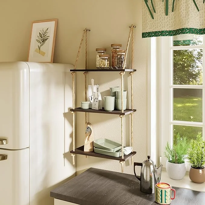 أرفف حائط معلقة + التوصيل مجاني