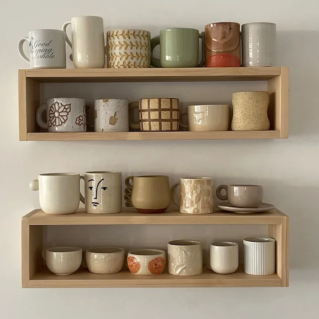 2-Etagère Murale + التوصيل بالمجان