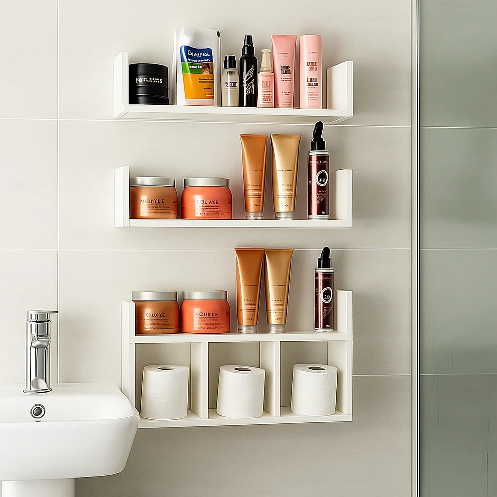 JDM رفوف عائمة عملية وجميلة - + توصيل بالمجان