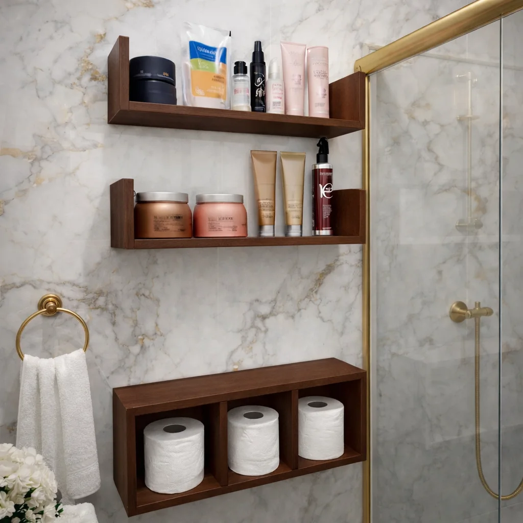 JDM رفوف عائمة عملية وجميلة - + توصيل بالمجان