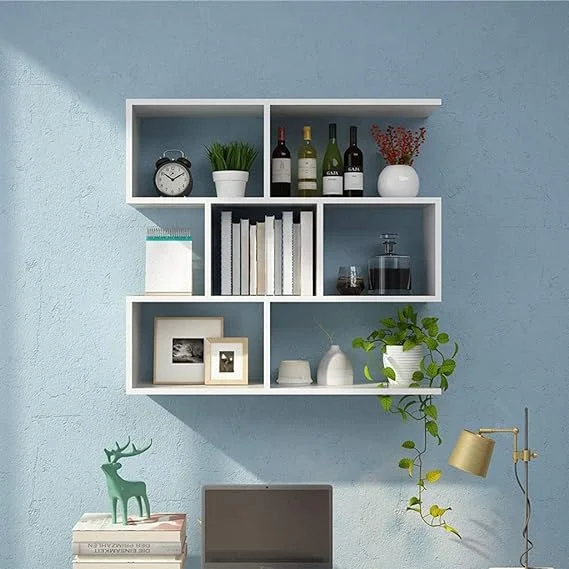 التوصيل مجاني + Jenny رف عرض مبتكر قابل للتعليق على الحائط