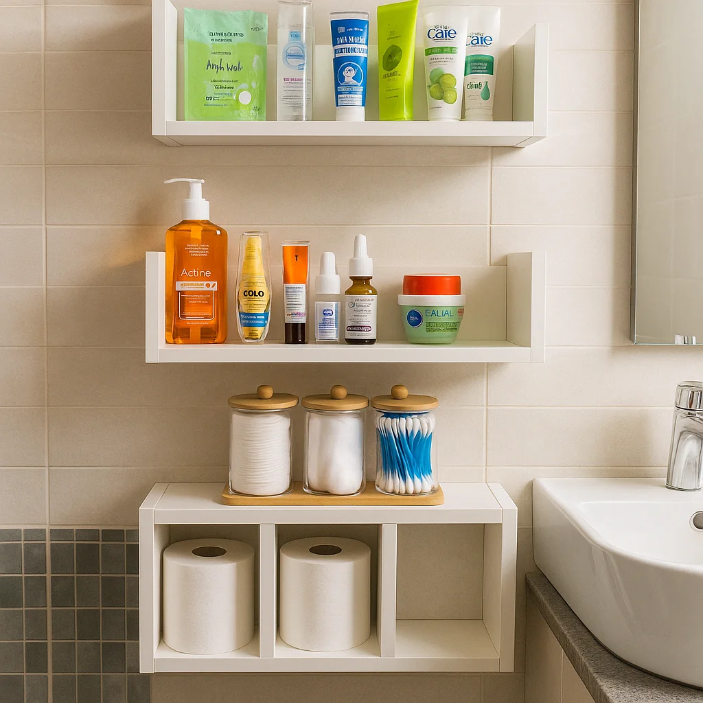 JDM رفوف عائمة عملية وجميلة - + توصيل بالمجان